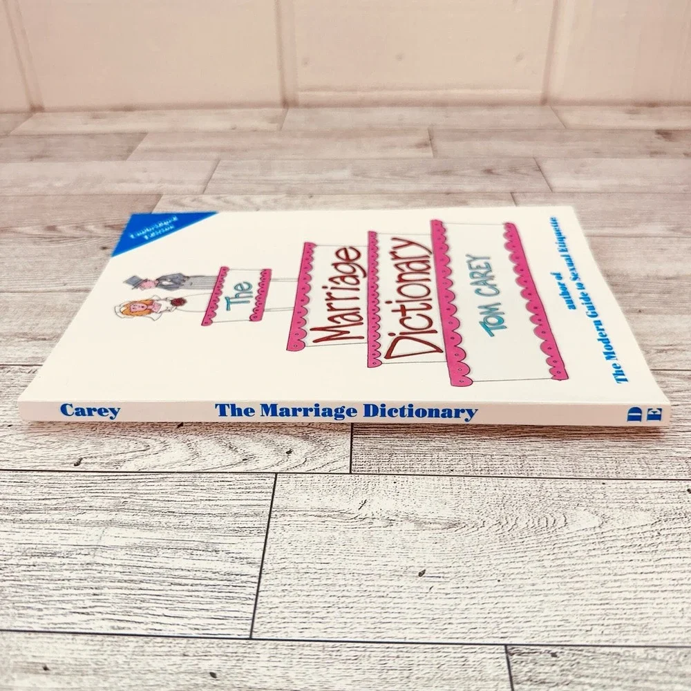 Marriage Dictionary Humor Book Tom Carey Paperback Funny Definitions PB‎